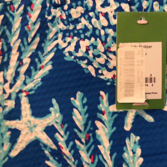 NWT Lilly Pulitzer Shorts Size 2 - Picture 2 of 3